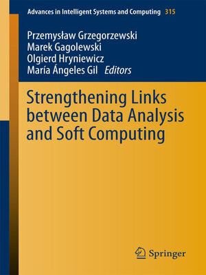 cover image of Strengthening Links Between Data Analysis and Soft Computing